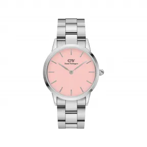 丹尼尔·惠灵顿/Daniel Wellington Iconic Link Blush 36MM 日本石英机芯 手表 DW00100536