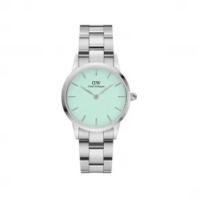 丹尼尔·惠灵顿/Daniel Wellington Iconic Link Mint 28MM 日本石英机芯 手表 DW00100537