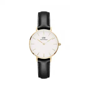 丹尼尔·惠灵顿/Daniel Wellington Petite Sheffield 28MM 双层镀面不锈钢（316L） 石英机芯 手表 DW00100551