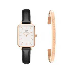 丹尼尔·惠灵顿/Daniel Wellington Quadro Pressed Sheffield + CLASSIC Bracelet 日本石英机芯 套装 DW00501257