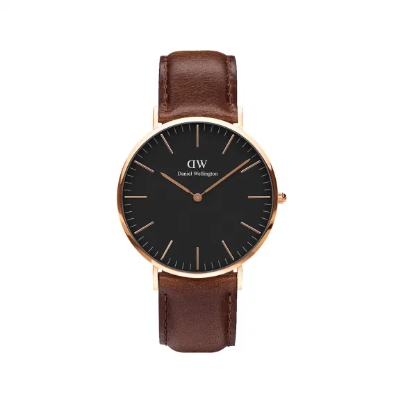 丹尼尔·惠灵顿/Daniel Wellington Classic Black 石英机芯 手表 DW00600125