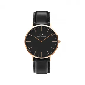 丹尼尔·惠灵顿/Daniel Wellington Classic Black 石英机芯 手表 DW00600127