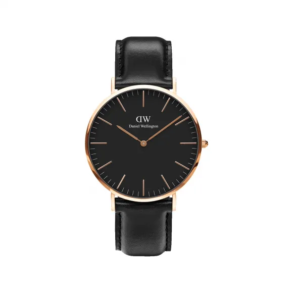 丹尼尔·惠灵顿/Daniel Wellington Classic Black 石英机芯 手表 DW00600127
