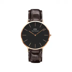 丹尼尔·惠灵顿/Daniel Wellington Classic Black 石英机芯 手表 DW00600128