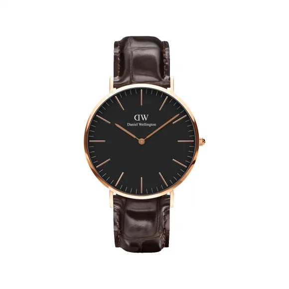 丹尼尔·惠灵顿/Daniel Wellington Classic Black 石英机芯 手表 DW00600128
