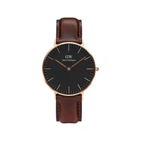 丹尼尔·惠灵顿/Daniel Wellington Classic Black 石英机芯 手表 DW00600137