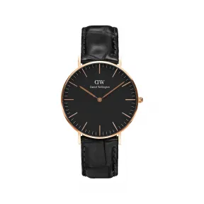 丹尼尔·惠灵顿/Daniel Wellington Classic Black 石英机芯 手表 DW00600141