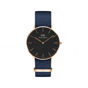 丹尼尔·惠灵顿/Daniel Wellington Classic Black 石英机芯 手表 DW00600281