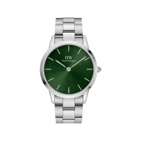 丹尼尔·惠灵顿/Daniel Wellington Iconic Link Emerald 40MM 不锈钢 (316L) 石英机芯 手表 DW00600427