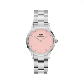 丹尼尔·惠灵顿/Daniel Wellington Iconic Link Blush 28MM 不锈钢 (316L) 石英机芯 手表 DW00600534