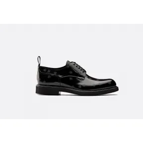 迪奥/Dior 黑色小牛皮和蜜蜂细节德比皮鞋  3DE269YDX H969