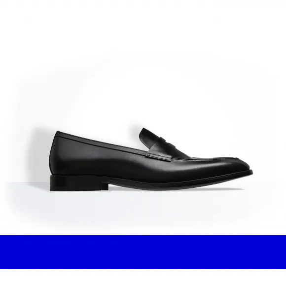 迪奥/Dior 黑色皮革平底便鞋 3LO028VJG H900