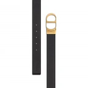 迪奥/Dior 黑色和海蓝色小牛皮皮带 4044OSTAB H965