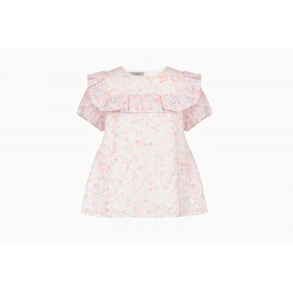 迪奥/Dior 花卉纯棉绉纱罩衫 8HBM11SRTB Y95H