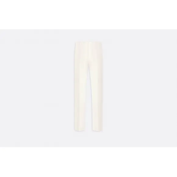 迪奥/Dior 羊毛宽松长裤  923C110A4422 C020