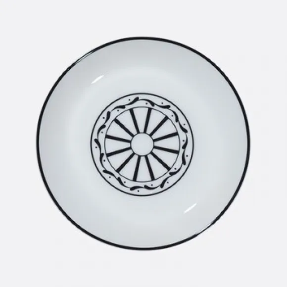 迪奥/Dior 黑色和白色条纹黄油碗 MONSIEUR DIOR 系列，黑色 HYJ01CBR0U_C970_TU