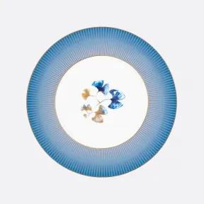 迪奥/Dior 餐盘 蓝色瓷质银杏图案 HYJ01GAS2U_C500_TU