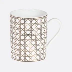 迪奥/Dior 马克杯 金色藤格纹装饰 HYJ02CMU0U_C090_TU