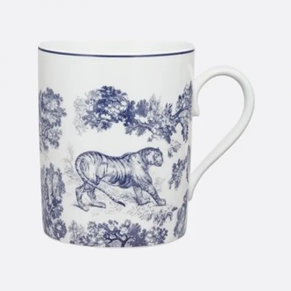 迪奥/Dior 马克杯 蓝色茹伊印花 HYJ02TJM0U_C510_TU