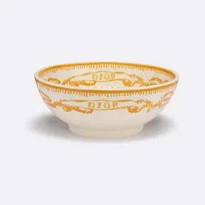 迪奥/Dior 碗 二零二三早春系列黄色 Ropes 图案 HYJ03BCC0U_C200_TU