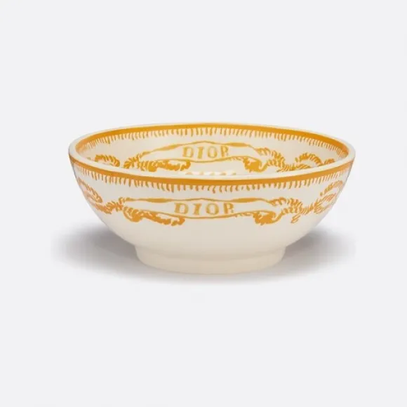 迪奥/Dior 碗 二零二三早春系列黄色 Ropes 图案 HYJ03BCC0U_C200_TU