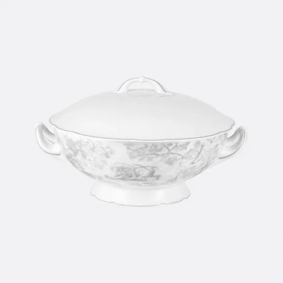 迪奥/Dior 汤碗 灰色茹伊印花 HYJ03SOJ0U_C800_TU