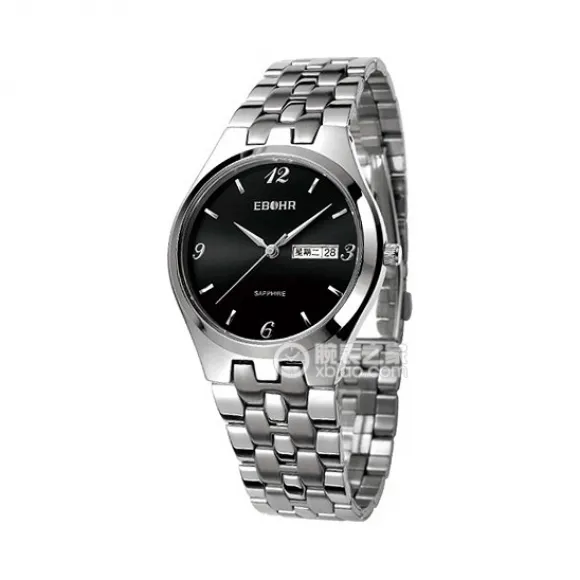 依波/Ebohr 精艺系列系列 35.5毫米 不锈钢 蓝宝石水晶玻璃 男表 02223230