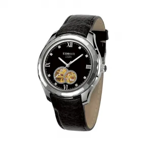 依波/Ebohr 大师系列 40.50mm 不锈钢表壳 合成蓝宝石玻璃表镜 男表 07051234