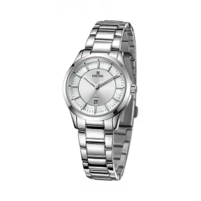 依波/Ebohr 大师系列 30mm 不锈钢表壳 合成蓝宝石玻璃表镜 女表 11060123