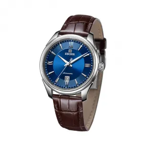 依波/Ebohr 大师系列 41.5mm 不锈钢 合成蓝宝石玻璃表镜 男表 11110330