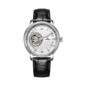 依波/Ebohr 大师系列 41.00mm 不锈钢表壳 合成蓝宝石玻璃表镜 男表 15000439