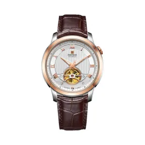 依波/Ebohr 大师系列 42.50mm 不锈钢表壳 合成蓝宝石玻璃表镜 男表 17010331