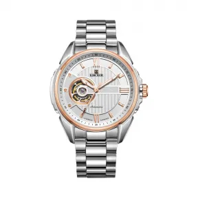 依波/Ebohr 探索者系列 45.50mm 不锈钢表壳 合成蓝宝石玻璃表镜 男表 17020211