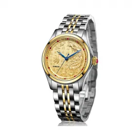 依波/Ebohr 大师系列 26.90mm 不锈钢表壳 防反光合成蓝宝石玻璃表镜 女表 19990125