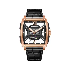 依波/Ebohr 大师系列 42.6MM*40MM 不锈钢镀玫瑰金 机械机芯 23023139