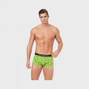 安普里奥·阿玛尼/Emporio Armani 通体鹰标印花四角短内裤 48223879em