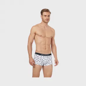 安普里奥·阿玛尼/Emporio Armani 通体鹰标印花四角短内裤 48223878ui