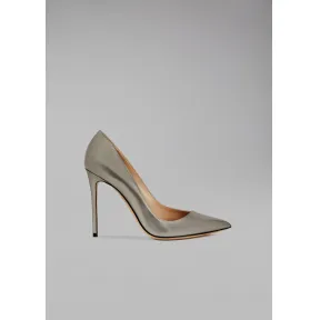 乔治阿玛尼/Giorgio Armani 层压皮革高跟鞋 11404198nj