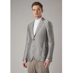 乔治阿玛尼/Giorgio Armani Upton 系列条纹提花标准版型解构夹克 41871557nb