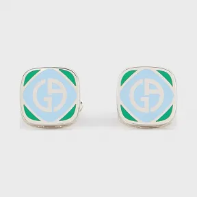 乔治阿玛尼/Giorgio Armani 珐琅银袖扣 50233127gi