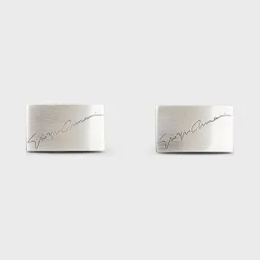 乔治阿玛尼/Giorgio Armani 银质签名袖扣 50232227tk