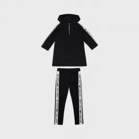 安普里奥·阿玛尼/Emporio Armani 标识饰带棉质运动套装 46660613fq