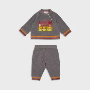 安普里奥·阿玛尼/Emporio Armani 带拼色标识运动套装 46669745db