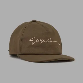 乔治阿玛尼/Giorgio Armani 刺绣徽标棒球帽 46635139at