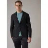 乔治阿玛尼/Giorgio Armani 修身版平纹梭织泡泡纱面料单排扣夹克 41871567ac