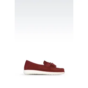 乔治阿玛尼/Giorgio Armani 绒面革莫卡辛鞋  11200960KD