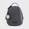 安普里奥·阿玛尼/Emporio Armani 通体交织字母纹背包 45485746tw