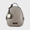 安普里奥·阿玛尼/Emporio Armani 通体交织字母纹背包 45472923dh