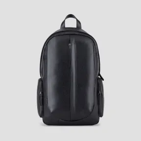 安普里奥·阿玛尼/Emporio Armani 中间拉链磨毛皮革背包 45449365wc