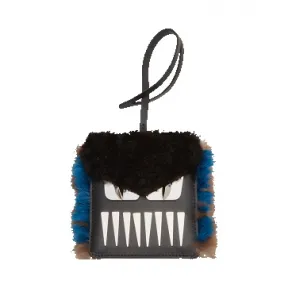 芬迪/Fendi 男士黑色TRAVEL TAG行李牌 7AR508 8FQ F0E47